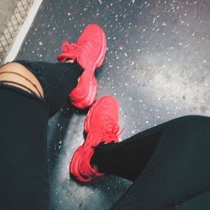 Bright Red Nike Air Max Plus